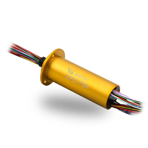 Anillo colector eléctrico - LPC-76A - JINPAT Electronics Co., Ltd. - PROFIBUS / de cápsula / para mesa rotativa