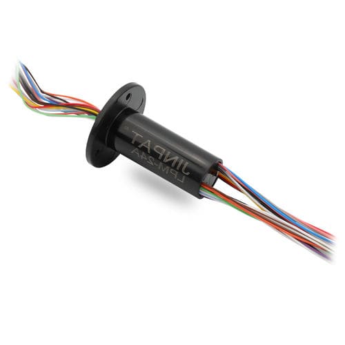 Anillo colector de cápsula - LPM-24A - JINPAT Electronics Co., Ltd. - para mesa rotativa / para equipamiento médico / de plástico