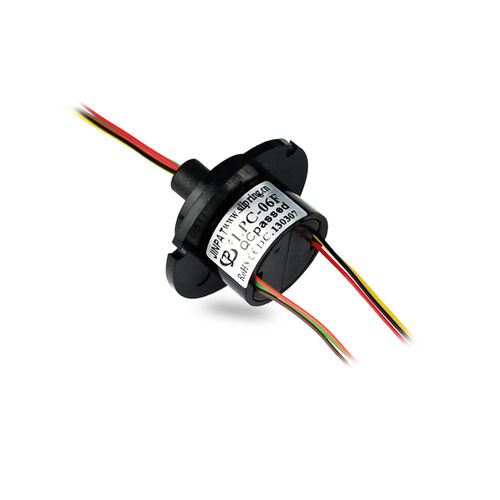 Anillo colector de cápsula - LPC-06F - JINPAT Electronics Co., Ltd. - para mesa rotativa / para cámara / de plástico