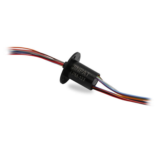 Anillo colector de cápsula - LPM-12I - JINPAT Electronics Co., Ltd. - de plástico / compacto / con contactos de oro