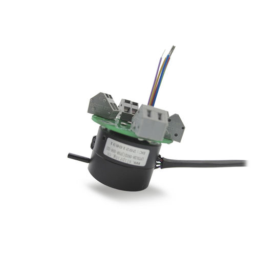 Anillo colector eje pasante - LPT012A-0902 - JINPAT Electronics Co., Ltd. - para mesa rotativa / para embalaje / para la robótica