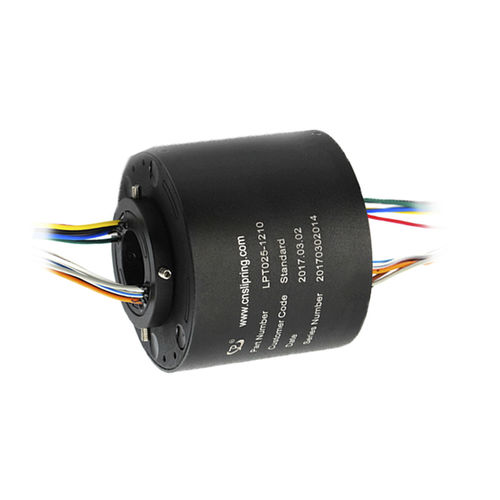 Anillo colector USB - LPT025-1210 - JINPAT Electronics Co., Ltd. - de eje hueco / compacto
