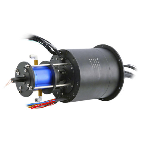Anillo colector electro-óptico - LPT000-0720-0203-52S-2E3-HD02-02A - JINPAT Electronics Co., Ltd. - vía Ethernet / HDMI / eje pasante