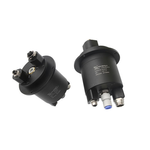 Anillo colector vía Ethernet - LPT000-0508-E2-01A - JINPAT Electronics Co., Ltd. - eje pasante / IP65 / conductivo