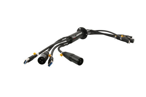 Anillo colector de transmisión de vídeo - JINPAT Electronics Co., Ltd. - vía Ethernet / HD-SDI / USB