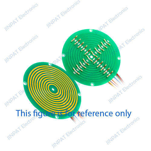 Anillo colector eléctrico - LPKS005-0405 - JINPAT Electronics Co., Ltd. - de tipo oblea / ultraplano / de fibra de vidrio