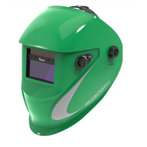 Máscara de soldadura auto-oscureciente - FOCUS ADF - Migatronic Welding Equipment LTD. - automática / EN 175 / EN 379
