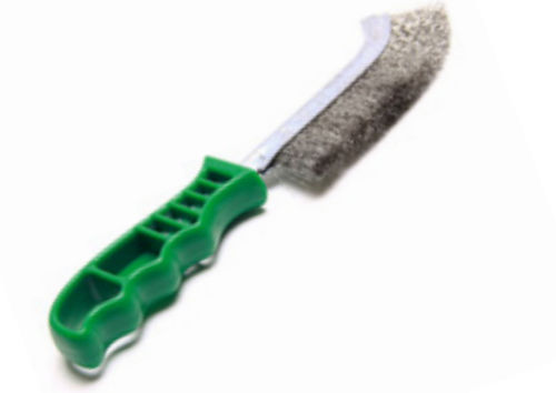 Cepillo de correa plana - 81940020 - Migatronic Welding Equipment LTD. - de limpieza / de acero inoxidable / para herramienta