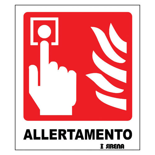 Panel de señalización de incendio - 55325  - SIRENA S.p.A.