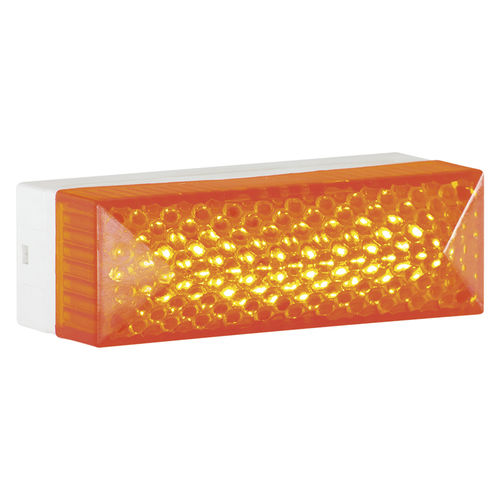 Indicador luminoso rectangular - LD 12 LINEAR - SIRENA S.p.A. - permanente / de flash intermitente / LED