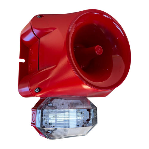 Sirena con avisador luminoso de LED - SE120 LED - SIRENA S.p.A. - electrónica / resistente al agua / IK08