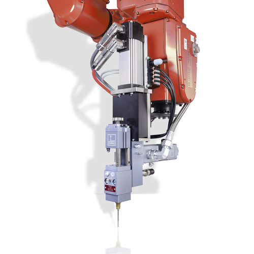 Mezclador-dosificador de líquidos - vectodis - DOPAG - Metering, Mixing and Dispensing Technology - de pistón / para la industria del automóvil / para la industria electrónica