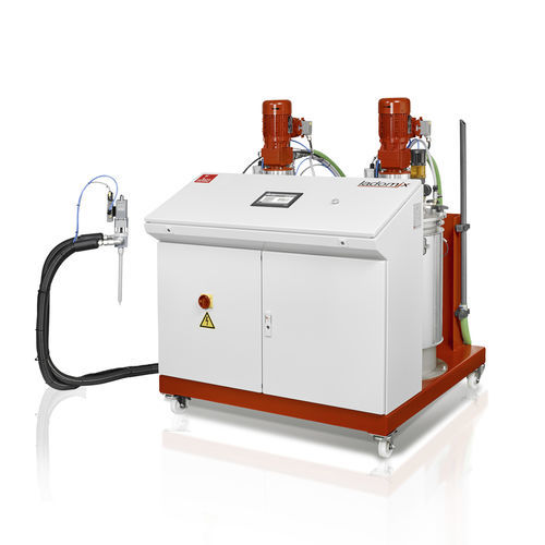 Mezclador-dosificador de cola - Ladomix - DOPAG - Metering, Mixing and Dispensing Technology - con bomba de engranajes / de alta precisión / móvil