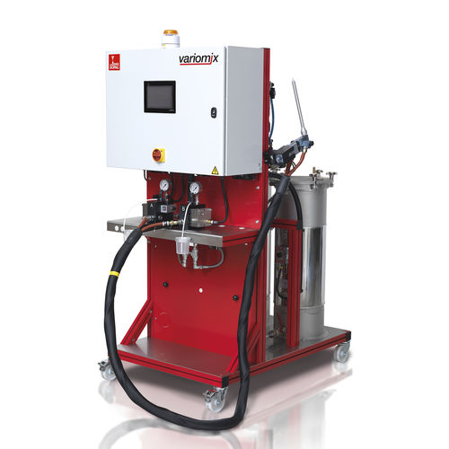 Mezclador-dosificador de pistón - variomix - DOPAG - Metering, Mixing and Dispensing Technology - para medios de alta viscosidad / para fluidos abrasivos / de silicona