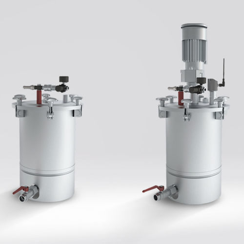 Depósito a presión - lubriLine - DOPAG - Metering, Mixing and Dispensing Technology - de almacenaje / de alimentación / enchufe