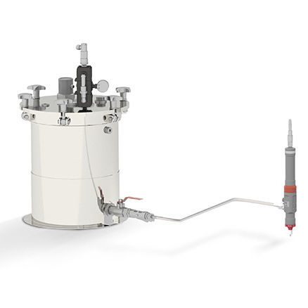 Unidad de mezcla y de dosificación para líquido de alta viscosidad - Rotordis - DOPAG - Metering, Mixing and Dispensing Technology - de productos pastosos / continua / monocomponente