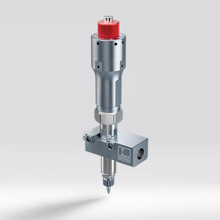 Válvula dosificadora volumétrica - DOPAG - Metering, Mixing and Dispensing Technology - con actuador neumático / con amplio rango de viscosidad / de alto flujo