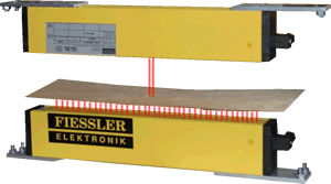Detector perforadora - GLSL - Fiessler Elektronik - de infrarrojos / de barrido / para cajas de cartón