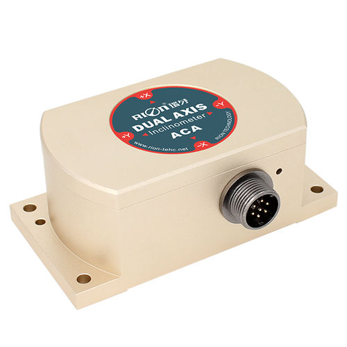 Inclinómetro de un eje - ACA618T-N - SHENZHEN RION TECHNOLOGY CO.,LTD - 4-20 mA / con salidas de tensión / salida de corriente