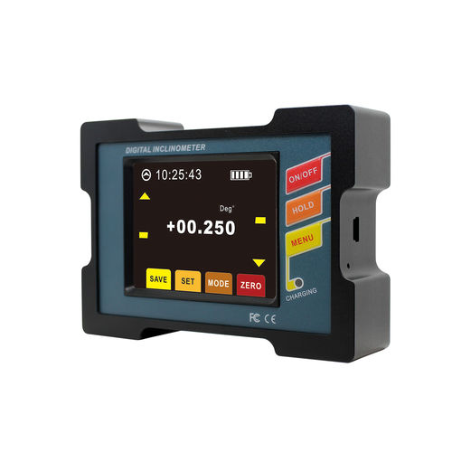 Inclinómetro de un eje - DMI815/DMI825 - SHENZHEN RION TECHNOLOGY CO.,LTD - digital / con pantalla táctil / IP54