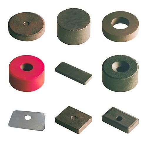Imán permanente de ferrita - M series - Maurer Magnetic - de cerámica / de anillo / de disco