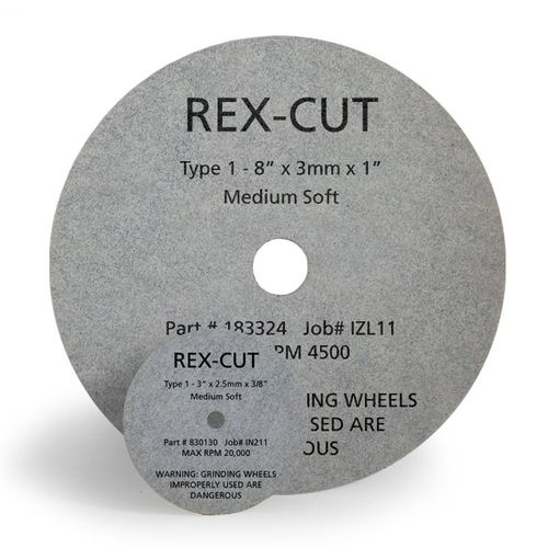 Muela de acabado - 183289 - Rex-Cut Abrasives - de desbastado / de botón / de metal