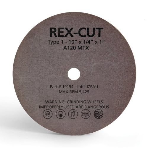 Muela de acabado - 161103 - Rex-Cut Abrasives - de desbastado / de botón / de metal