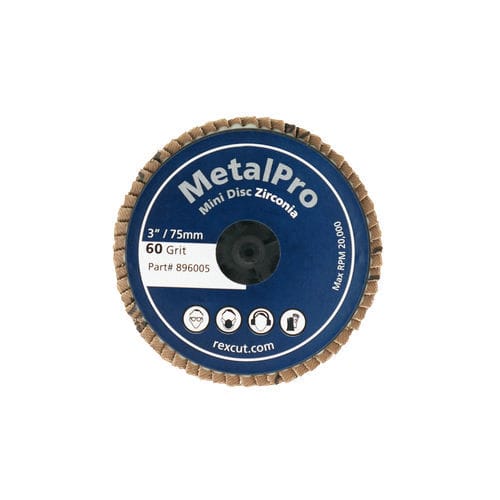 Disco de láminas para acero inoxidable - MetalPro - Rex-Cut Abrasives - de acabado