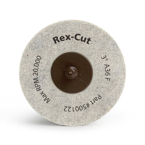 Disco abrasivo de carburo de silicio - 500101 - Rex-Cut Abrasives - de óxido de aluminio / para acabado / para rectificado