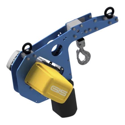 Polipasto de cadena eléctrico - GPK series - GIS AG - compacto / de altura perdida / reglable