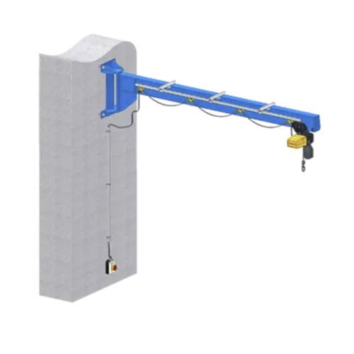 Grúa pluma de pared - IPE - GIS AG - 180° / con control eléctrico / rotativa
