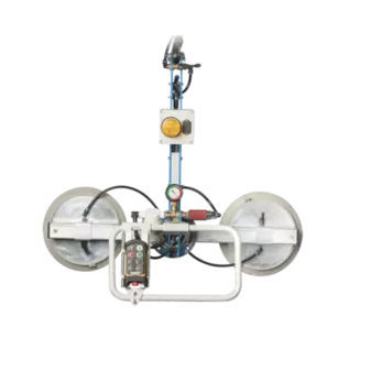 Elevador de ventosas para placa de vídrio - GHGE - GIS AG - neumático / con eyector / pivotante