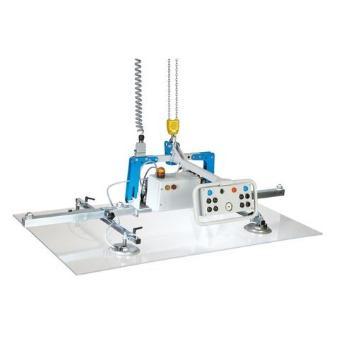 Elevador de ventosas para placa de vídrio - GH series - GIS AG - para chapas / para planchas de madera / para losas de piedra
