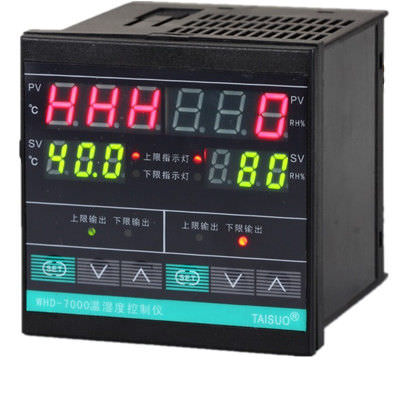 Controlador de temperatura con control de humedad - CE, 96x96x110 mm, 100 - 240 V | WH-7000 - ZheJiang Taisuo Technology Company, Ltd.