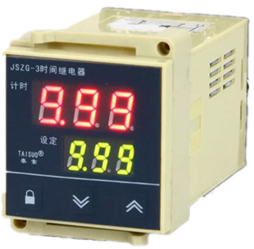 Relé temporizador para montaje sobre riel DIN - CE, 48x48x88 mm, 220 V | JSZ series - ZheJiang Taisuo Technology Company, Ltd.