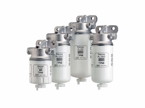 Unidad de filtrado de cartucho - PreLine - MANN+HUMMEL Filters - con cartucho / de partículas / coalescente