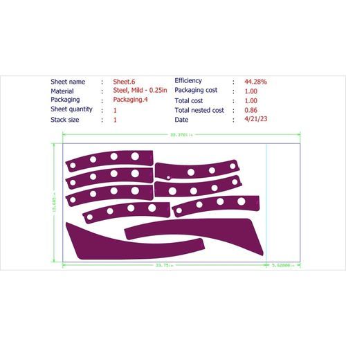 Software de interfaz - Inventor Nesting - AUTODESK - de ingeniería / de CAD / de optimización