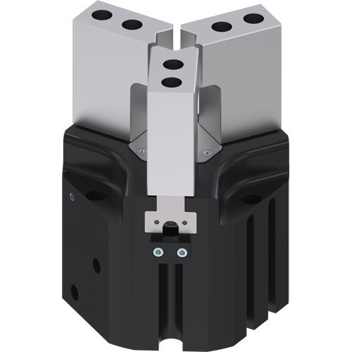 Pinza de prensión neumática - GD300 series - ZIMMER GROUP - concéntrica / de 3 mandíbulas / compacta