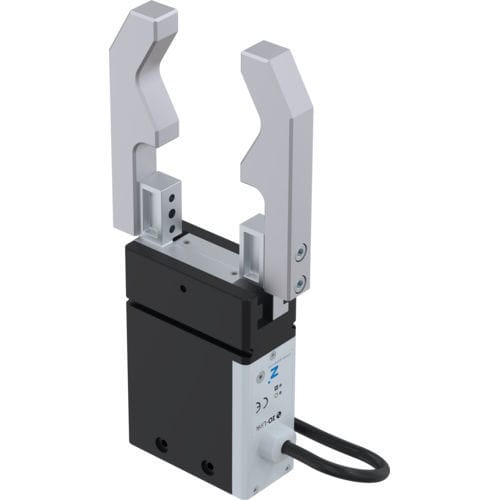 Pinza de prensión eléctrica - GEP2000 series - ZIMMER GROUP - paralela / de 2 mandíbulas / para piezas