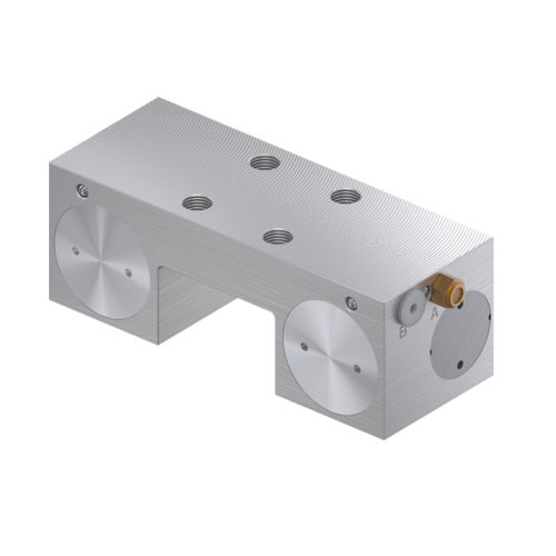 Elemento de apriete neumático - MK series - ZIMMER GROUP - de raíles / para guiado de perfil