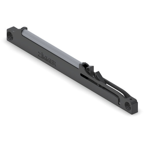Retenedor de puertas a pistón - eaZI®silent STRETTO  - ZIMMER GROUP - de fluido / para mueble
