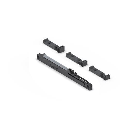 Retenedor de puertas de vibración - eaZI®connect STRETTO - ZIMMER GROUP - a pistón / compacto