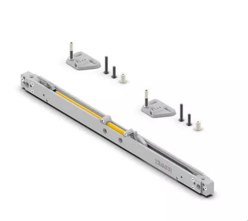Amortiguador de vibración - eaZI®connect DOPPIO 100 - ZIMMER GROUP - para puertas y ventanas / para cajón / compacto