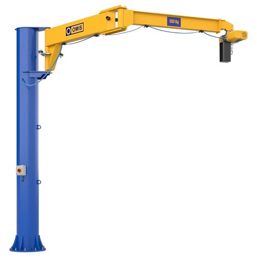 grúa pluma de columna - OMIS