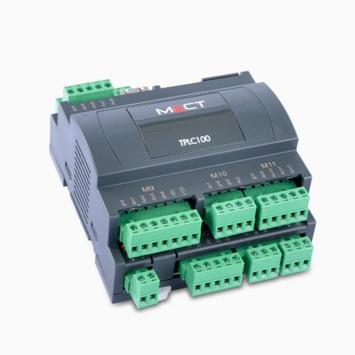 Autómata programable en riel DIN - TPLC100  - MECT SRL - entradas digitales / salidas relé / RS485