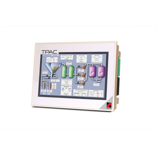 Terminal de operador con pantalla táctil - TPAC1008 02  - MECT SRL - empotrable / 320 x 240 / ARM Cortex