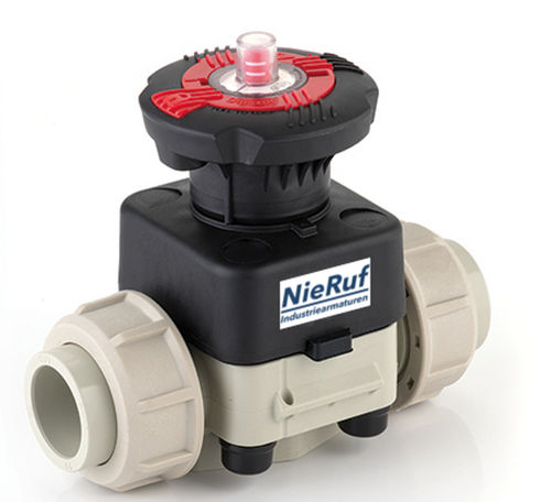 Válvula de membrana - MB01 - NieRuf Gmbh - con volante / para gas / de soldar