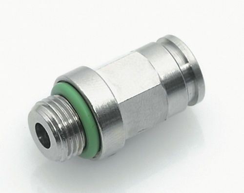 Adaptador macho - EF01 - NieRuf Gmbh - para tuberías / de acero inoxidable / de latón niquelado