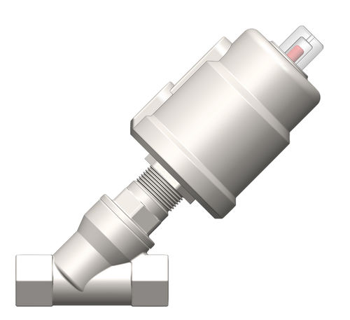 Válvula de pistón - SC01 - NieRuf Gmbh - neumática / de control / para gas