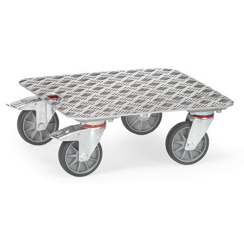Plataforma rodante portacubetas - 1187 - fetra - de metal / para paso